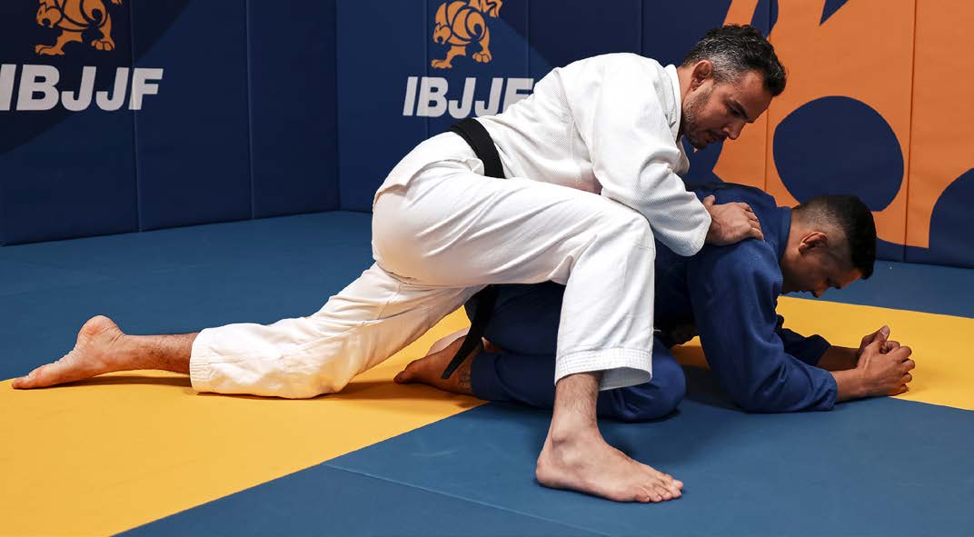 Takedown sequence - opponent lands on back or side